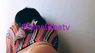 pamelithatv reveals her closet travesti side casually