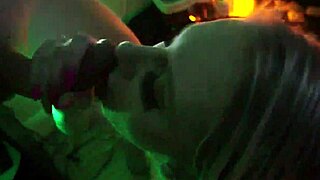 wild bukkake disco with sluts swallowing loads