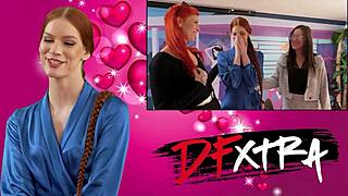 Gimp cuck watches hot big-tittied babe fucked hard in fetish session!