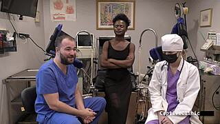 Rina Arem nurse screams getting spanked in wild POV fuck!