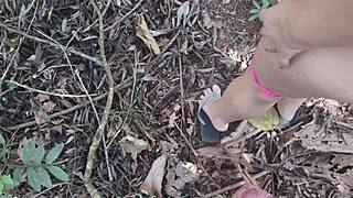 hot girl pounds guy in park cums then fucks relentlessly more