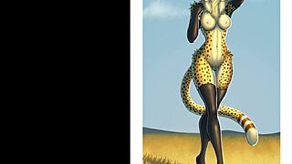 huge furry cat tits bounce in steamy compilation