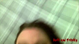 lusty bbw maid with big tits sucks cock gets creampie