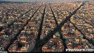 Marie Berger rides chauffeur's monster cock poolside with deep licks and passionate spooning!