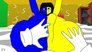 ena's squirting hentai fantasies explode with submissive finger orgasms