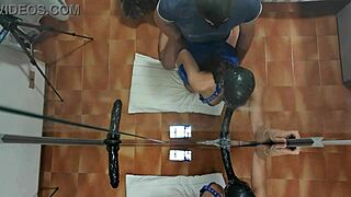 rough milf chokes on huge cock then dildo fucks deep