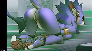 huge furry cat tits bounce in steamy compilation