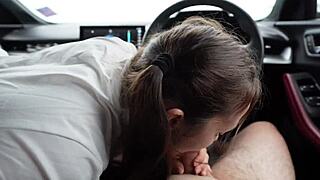 so this cab driver spots me rubbing my pussy and just fucks me right there