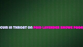 royal dutchess gags on cock in epic facefuck until stomach bulges with thick cum