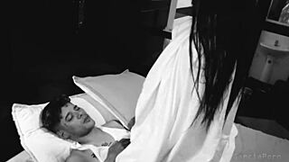 Baby, ride that cock cowgirl then bend over doggystyle while your Colombian brunette takes it deep and rough
