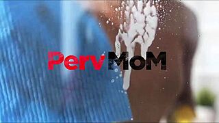 two busty milfs tease boob lover with massive jiggling tits in steamy threesome