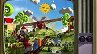 Juicy ebony foursome hides monster cock surprises