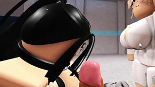 blonde brunette friends grope then ride cock hard