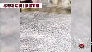 i finger my wet pussy outdoors by river for voyeur thrills