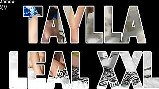 i suck tayla leal's xxl trans cock then cum on her anus