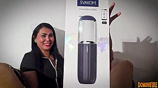 milked intensely by two nurses with svakom alex neo!