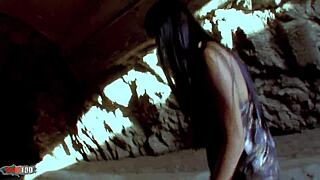 Sharon Lee Natural Big Tits Asian Star Takes Rough Anal in Cave!