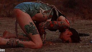 hey rocky ever tried caning before face fuck and rimjob outdoors?