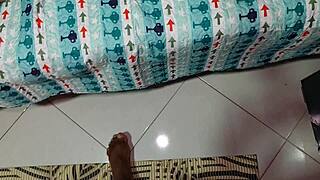 blonde brunette anal threesome with big asses pounded hard bedroom romp