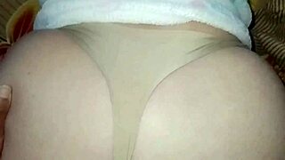 seductive latina bends over massive amateur ass doggystyle tease