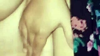 skinny uniform student gets horny home fuck session