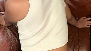 pretty skinny thai teen pounded doggystyle by huge white cock