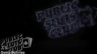 Gym bunnies present wild nightclub dancing sluts in public bunny show