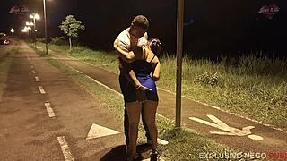 i spotted her on street and slammed thick cock in her ass