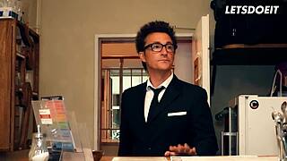 Barbara bieber big tits seduced fucked hard in hostel by boss