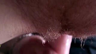 Skinny redhead's tight pussy lips hide a rough toy pounding frenzy