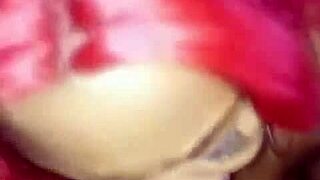 ebony redhead slut sucks student cock home before public park pounding