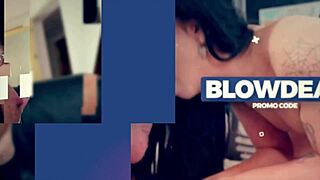 Hot Blonde GF's First Sloppy Blowjob Deepthroat and Footjob POV