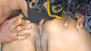 Hot Desi Indian Asshole Licking Doggy Style