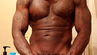 Brunette Worships Massive Black Hairy Cock in Devoted Hallelujah Frenzy