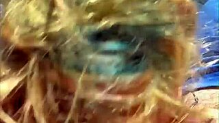 Blonde risks public facial sucking stranger cock midday