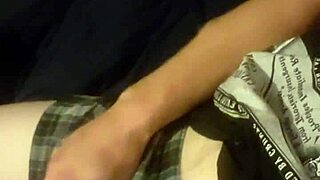 Duane Jerks Off Solo And Cums Hard!