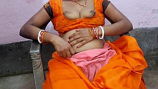 Hot skinny village girl full nude suhagrat pussy pounding on ranch!