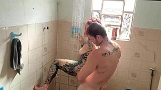 Fucking Wet Pussy In Hot Shower