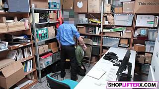 shoplifting teen picks monster cock over police punishment