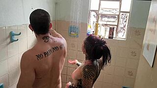 Fucking Wet Pussy In Hot Shower