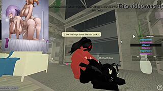 moth's tight hole stretched wide by massive futa cock drilling deep inside