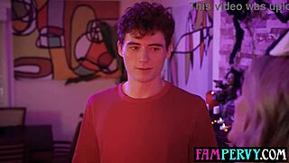 Big tits milf nurse roleplays steamy pov fuck with young patient