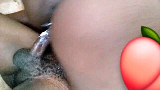 strong erection makes her pussy cream without effort
