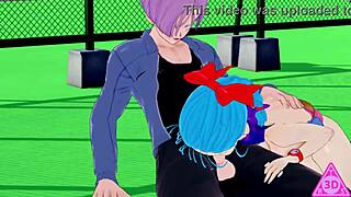 Bulma Dragon Ball Hentai Trunks Sex Blowjob Handjob Cumshot Uncensored
