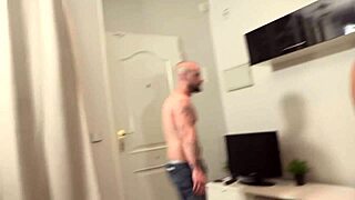 2nd Rate Celeb Watches Blonde Girlfriend Threesome Shafted In Stockings