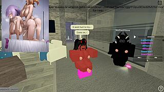 moth's tight hole stretched wide by massive futa cock drilling deep inside