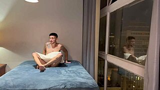 skinny brunette screams riding big cock begging for creampie