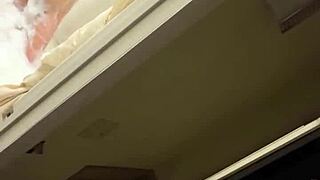 oh yeah restroom quickie then hotel risk with big tits