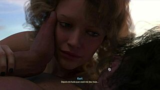 jane gets beach quickie pussy fuck lesson from unfaithful friend