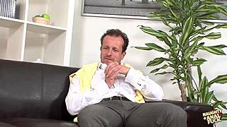 innocent nurse visit spirals into blonde's hardcore dp foursome frenzy